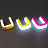 Acrylic advertising letters