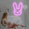 Rabbit head design neon - neonpartys.co.uk