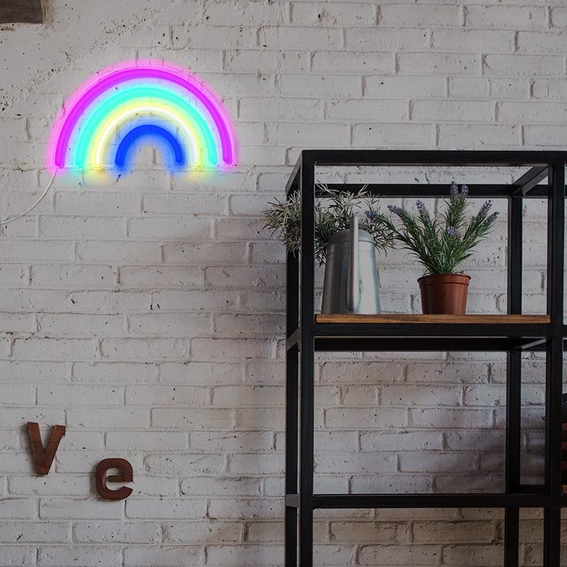 Rainbow led lights - neonpartys.co.uk